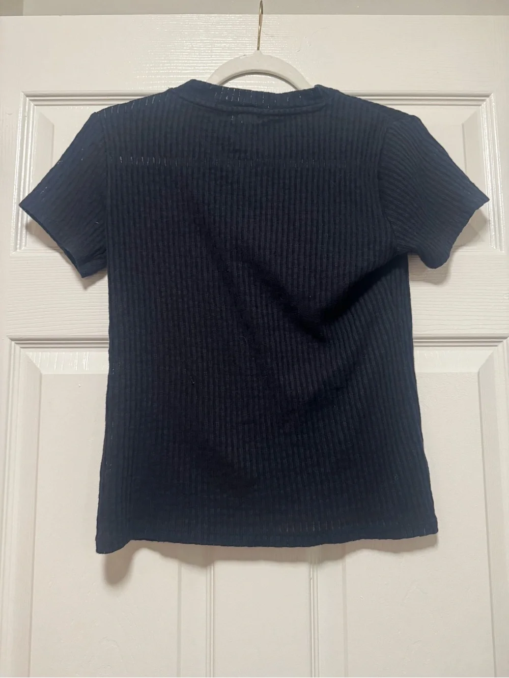 Pilcro Textured Rib Layering Tee - Picture 5 of 13